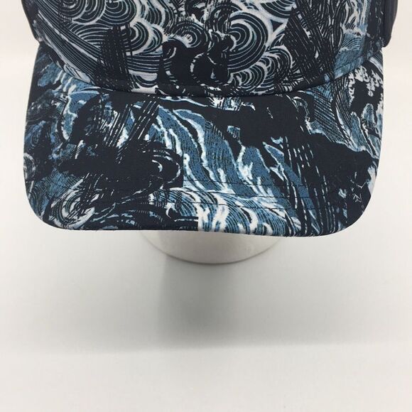 Lululemon Dash and Splash Cap II Baseball Cap with backstrap blue swirl OS - Picture 3 of 16